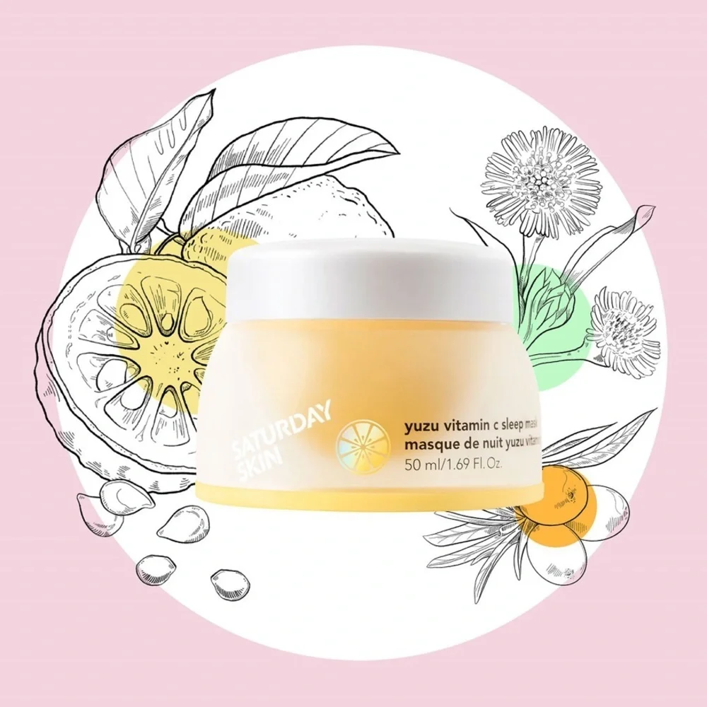 🍋 Saturday Skin Yuzu Vitamin C Sleep Mask